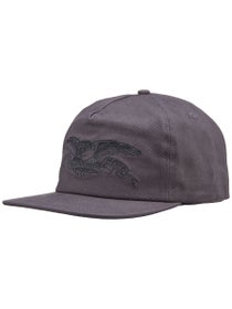 Anti Hero Basic Eagle Snapback Hat Black/Black