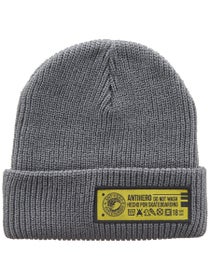Anti Hero Hecho Por Skate Beanie Charcoal/Yellow