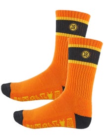 Anti Hero Hecho Por Skate Emb Socks Orange