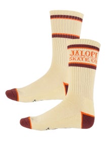 Jalopi It's A Ripoff Socks Cream/Orange