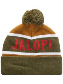 Jalopi Zambony Beanie Olive/Gold/Red