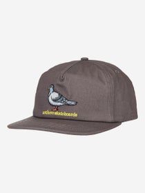 Anti Hero Lil Pigeon Snapback Hat Grey/Yellow