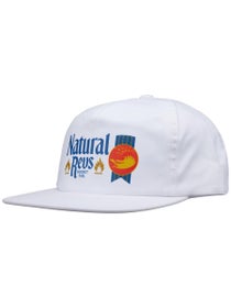 Anti Hero Natty Revs Snapback Hat White