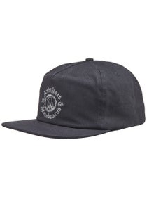 Anti Hero Pigeon Motion Snapback Hat Black/Charcoal