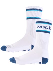 Anti Hero Sock Socks White/Navy/Cyan