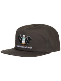 Anti Hero Vampigeon Snapback Hat Chacoal
