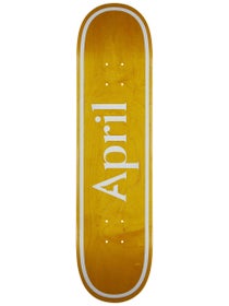 April OG Logo Yellow Deck 8.0 x 31.91