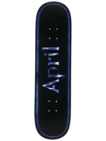 April OG Logo Fractured TWIN TIP Deck 8.25 x 31.92