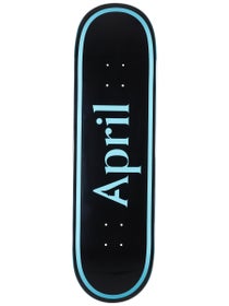 April OG Logo Blue Black Deck 8.75 x 32.2
