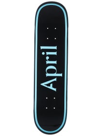 April OG Logo Blue Black Mini Deck 7.25 x 28.75