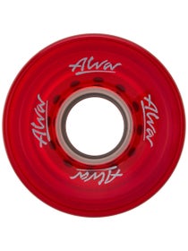 Alva Cruiser 83a Wheels Clear Red