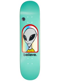 Alien Workshop Believe Hologram Teal Deck 8.25 x 32