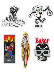 Baker All My Homies Stickers 5 Pack