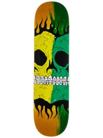Baker Andrew Reynolds Rasta Skull B2 Deck 8.38 x 32.25