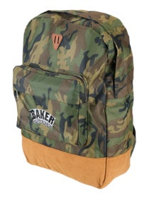 Baker Brand Logo Backpack Camo