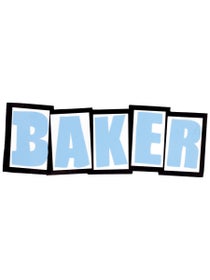 Baker Brand Logo Dip Sticker Blue