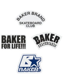 Baker Club Stickers 4 Pack