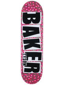 Baker Peterson Brand Logo Hot Cheetah Deck 8.25x31.676
