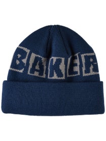 Baker Brand Logo Beanie Navy