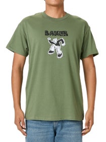 Baker Mosh Man T-Shirt Moss Green