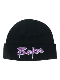 Baker Purple Pain Beanie Black