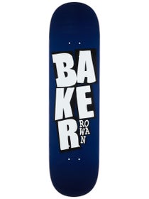 Baker Rowan Stacked Name Blue B2 Deck 8.25 x 32.25