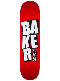 Baker Reynolds Stacked Name Red B2 Deck 8.0 x 32