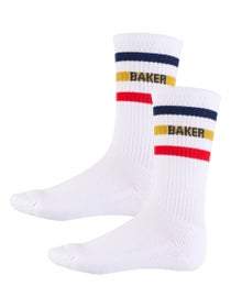 Baker Sunset Socks White