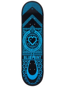 Blueprint Home Heart Black/Blue Deck 8.25 x 32