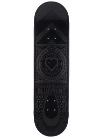 Blueprint Home Heart Black/Black Deck 8.25 x 32