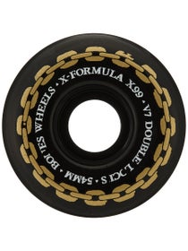Bones X-Formula Double Locks 99a V7 Wheels Black