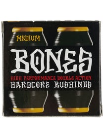 Bones Hardcore Bushings Medium (2 Trucks)  Black