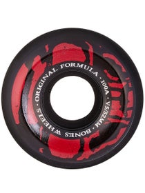 Bones Mummy Skulls 100a V5 Sidecut Wheels Black