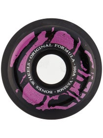 Bones Mummy Skulls 100a V5 Sidecut Wheels Black