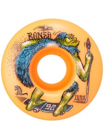 Bones NEONderthal 100a V4 Wheels Orange