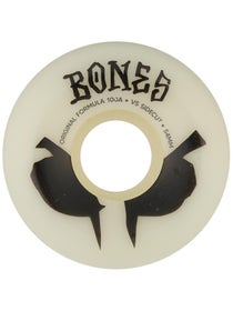 Bones 100s Sidecuts 100a V5 Wheels White