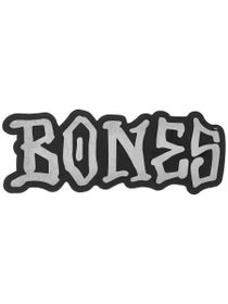 Bones 5" Sticker Black/Silver