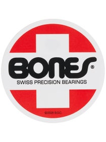 Bones Swiss OG Circle 3" Sticker