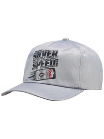 Brixton x Coors Light Silver Speed Snapback Hat Silver