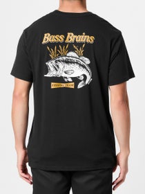 Brixton Bass Brains Fishing Team T-Shirt Black