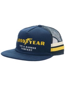 Brixton x Goodyear Service Trucker Hat Navy