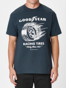 Brixton x Goodyear Cheater Slick T-Shirt Navy