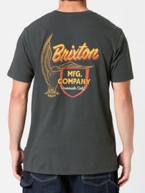 Brixton Highline T-Shirt Black Worn Wash