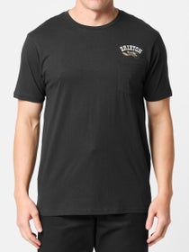 Brixton Roller Pocket T-Shirt Black