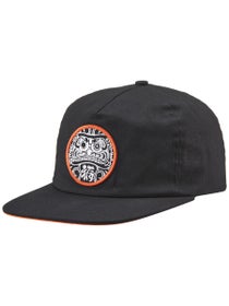 Creature Fortune Snapback Hat Black