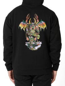 Creature Hallucination Pullover Hoodie Black