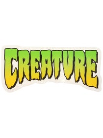 Creature Logo 4" x 2" Sticker