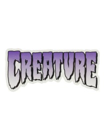 Creature Logo 5.25" Sticker Purple