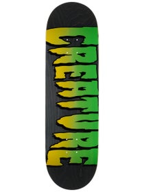 Creature Logo Stumps Assorted Stains Deck 9.0 x 32.15