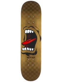 Santa Cruz Screaming Mouth Gold Deck 8.0 x 31.6